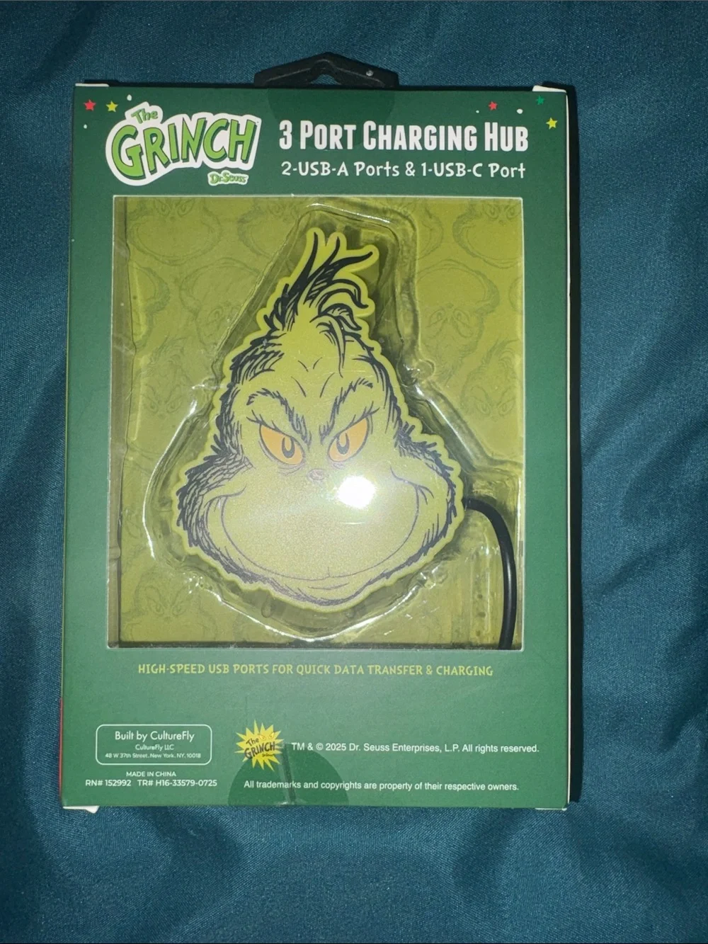 Dr. Seuss official grinch
